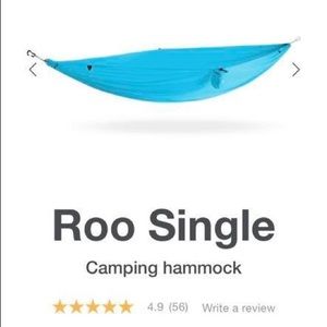 Kammok Roo Camping Hammock w/ Straps